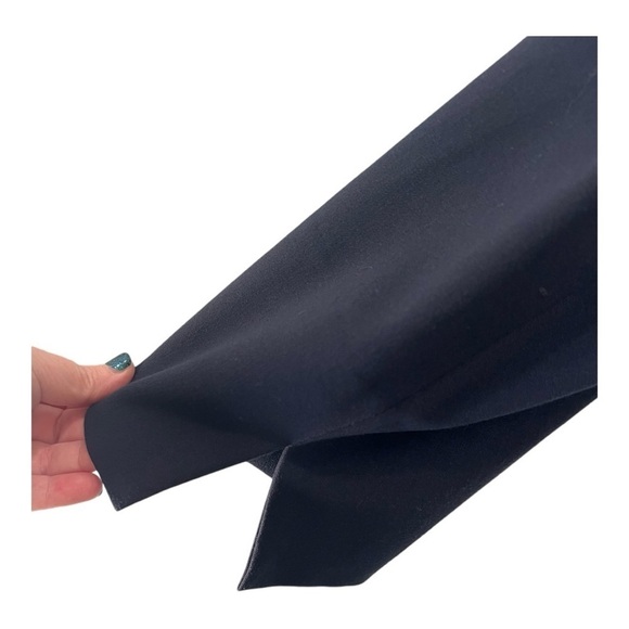 Lane Bryant Navy Blue One Button Closure Sharp Shoulder Blazer Jacket 26/28 - Picture 5 of 13